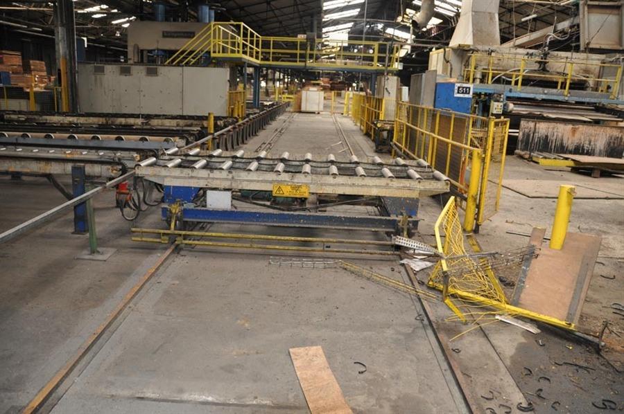 Valette panel press, 410 ton