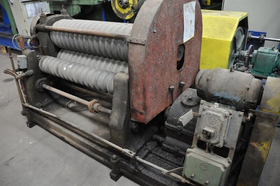 Eichener bending roll, для корругативних plates