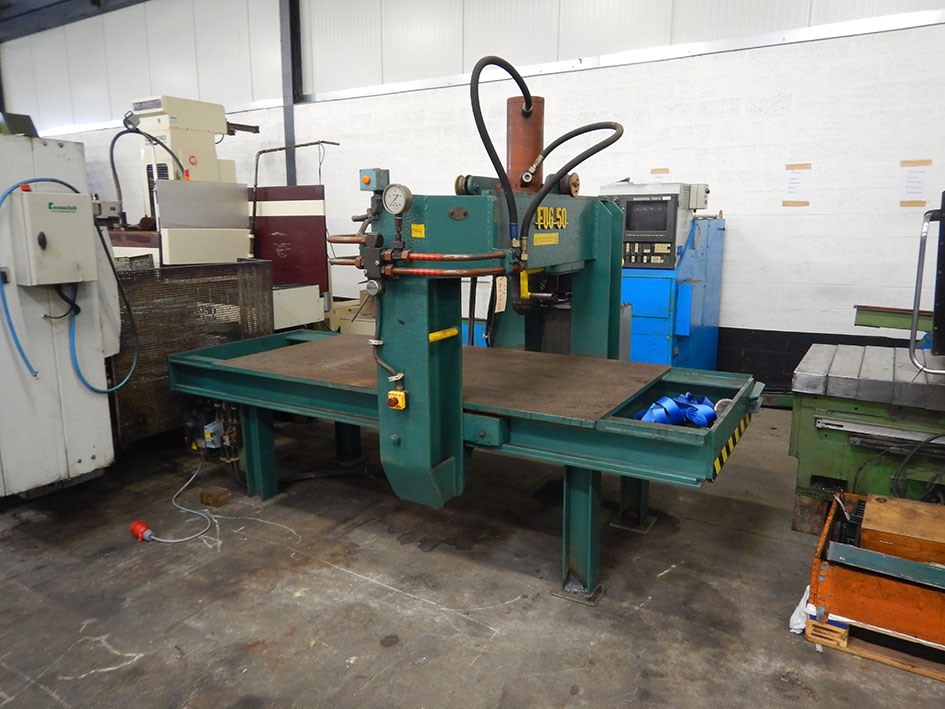 Fug mobile straightening press, 50 ton