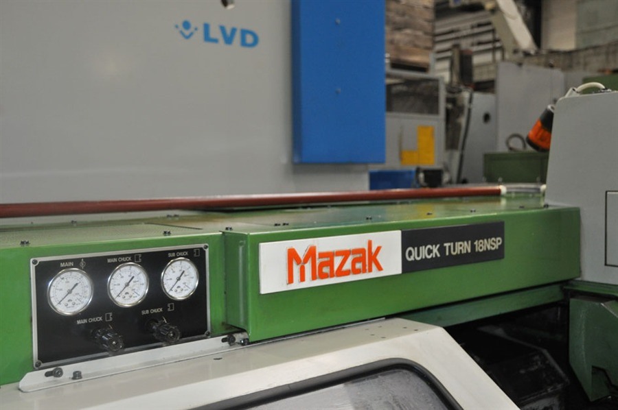 Mazak QT-18NSP + barfeeder, Ø440 x 500 mm