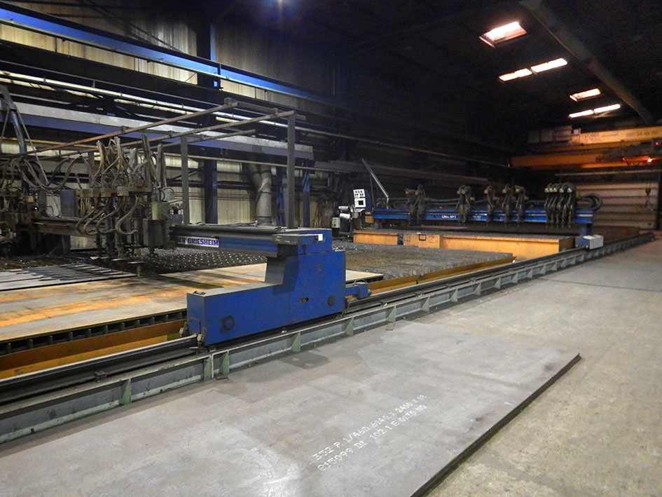 Messer Griesheim, 24 000 x 8100 mm