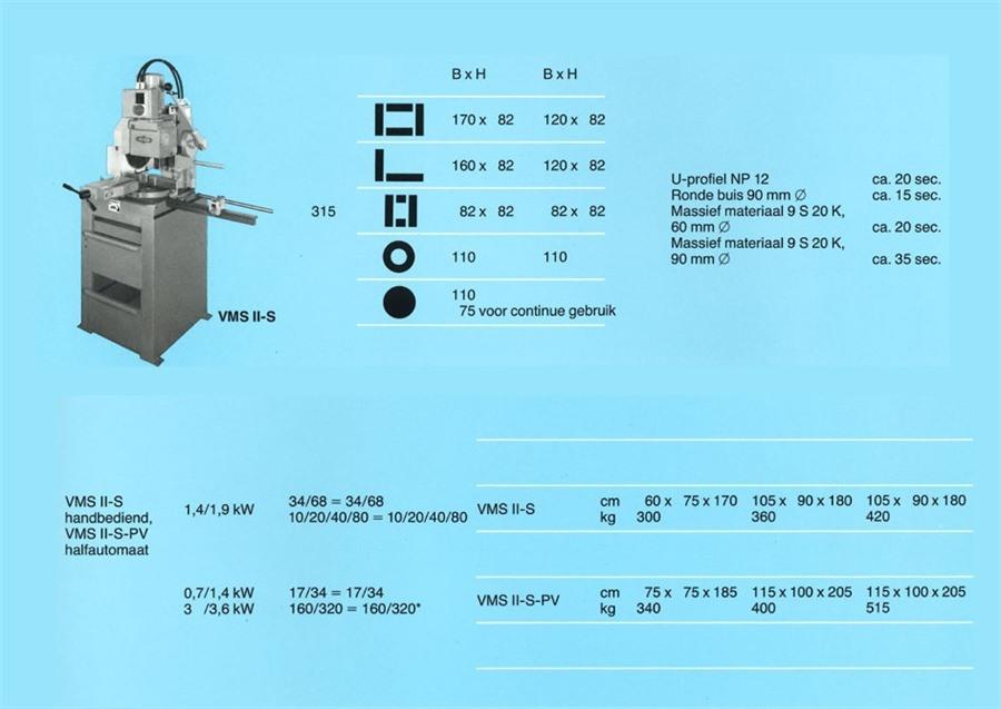 Eisele VMS-II-S-PV, 315 mm