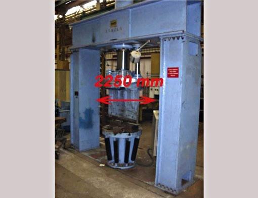 Quiri 150 ton, Dish end forming press