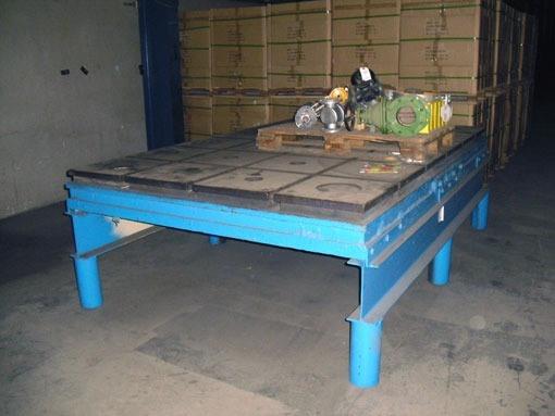 T-slot Table, 3000 x 2000 mm