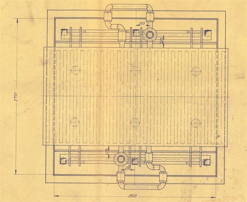 Siempelkamp panel press, 470 ton