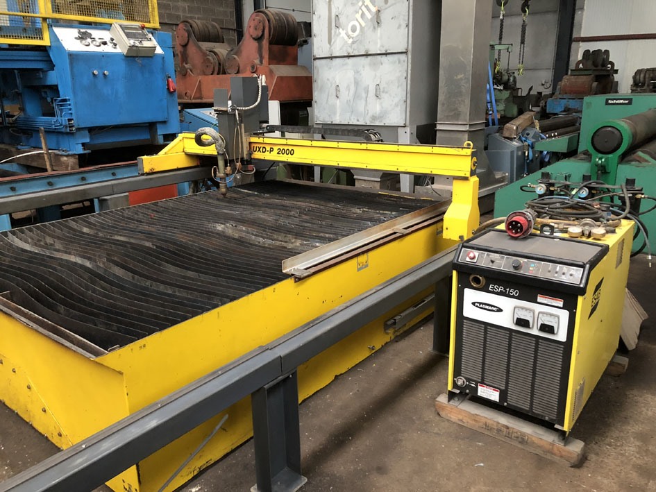 ESAB, UXD-P Plasma 3000 x 2150 mm