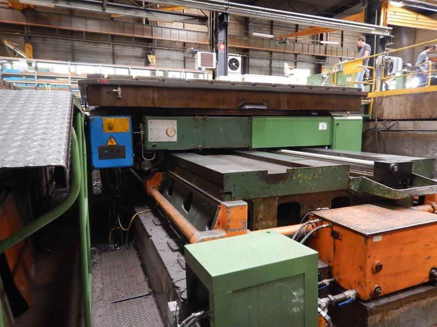 Innocenti CNC Turntable, 4250 x 4250 mm, 130 ton