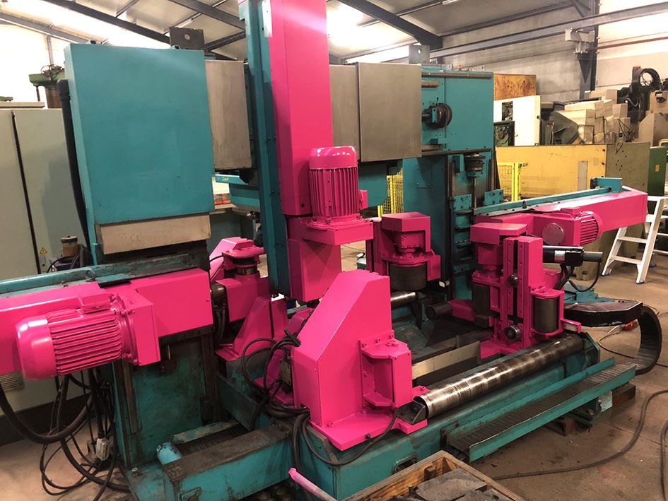 Kaltenbach APS 1003 CNC, drilling street for beams