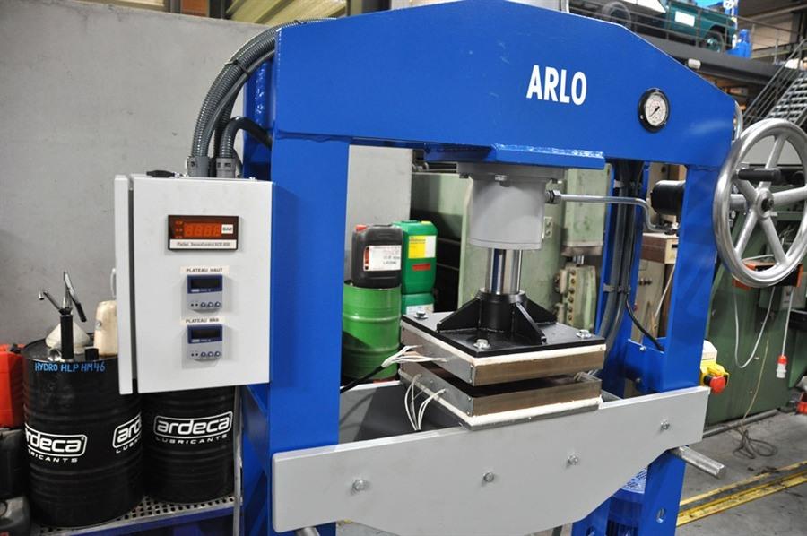 Arlo press heated plates, 25 or 50 ton