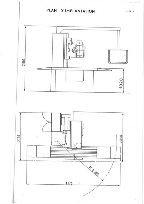 Gambin Alcera, X: 1565 - Y: 725 - Z: 600mm CNC