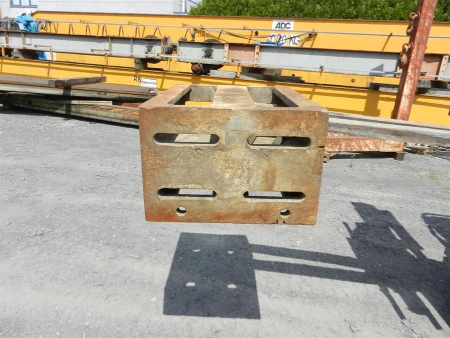 Clamping table, 800 x 400 x 600 mm