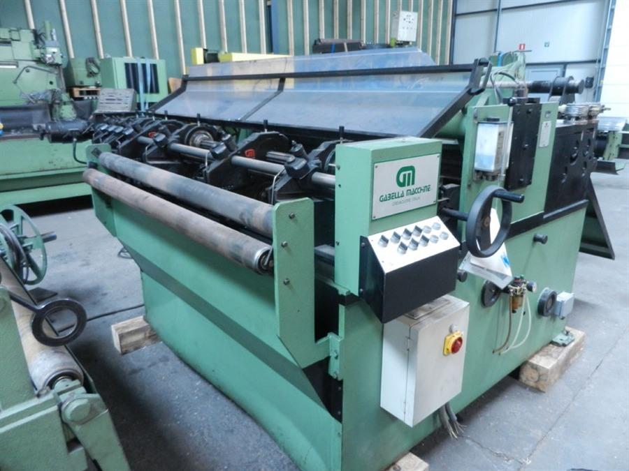 Gabella cut to length/slitting line, 1550 x 2 mm CNC