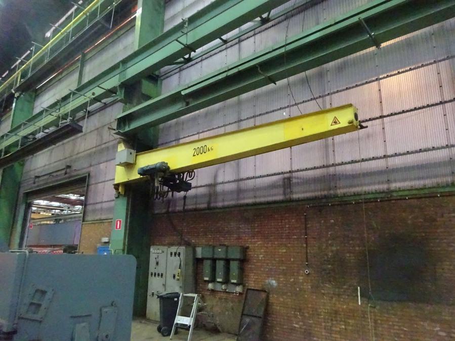 Demag jib crane, 2 ton