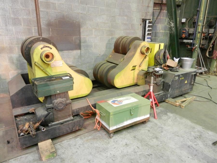 Esab Pema turning gear, 120 ton