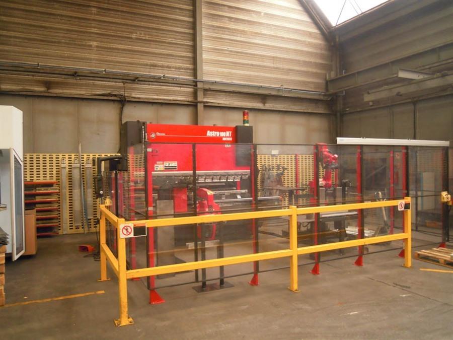 Amada, Astro 100T x 3220 CNC Robot bending Cell