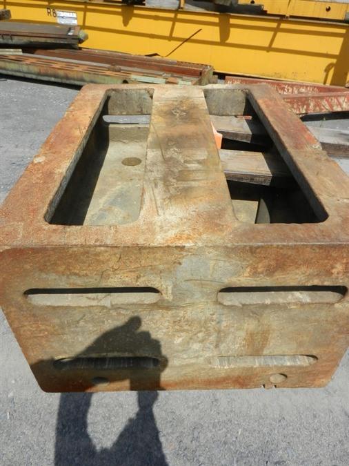 Clamping table, 800 x 400 x 600 mm