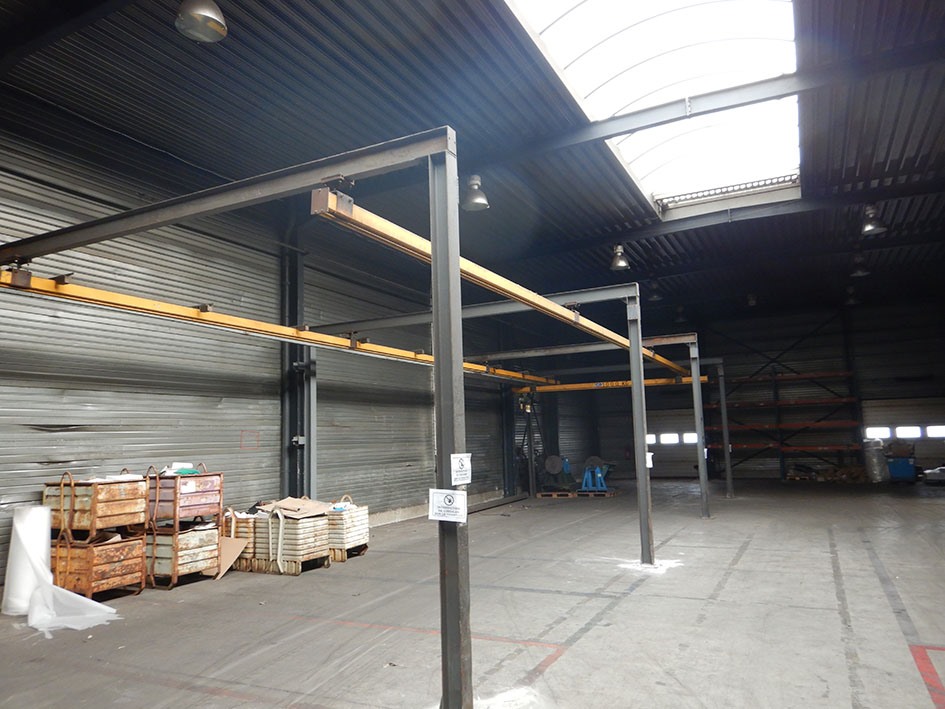 Hanging rail with structure, 1 ton