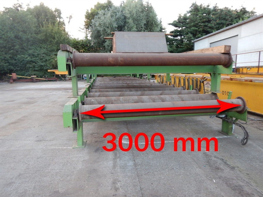 Heavy Duty Roller Conveyors, 3100 mm