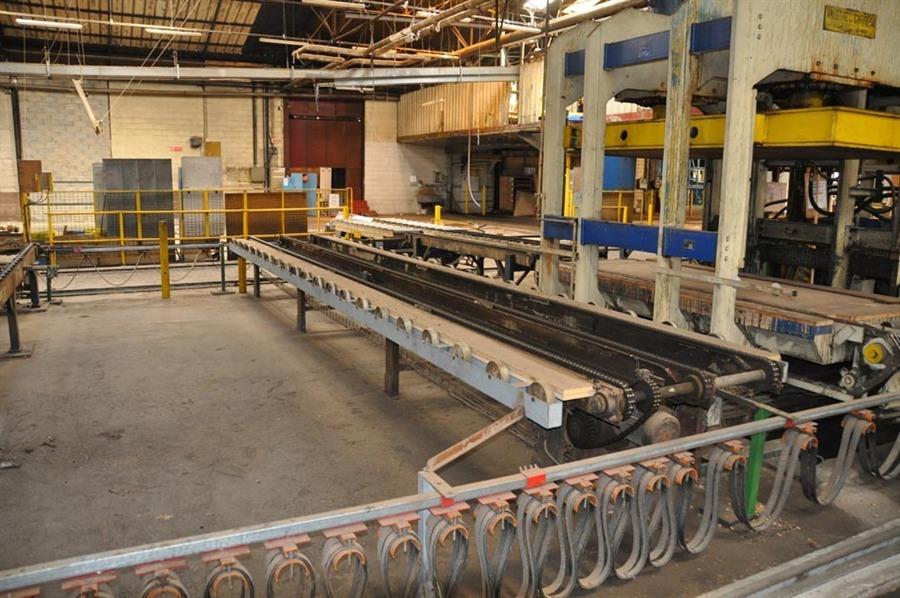 Valette panel press, 410 ton