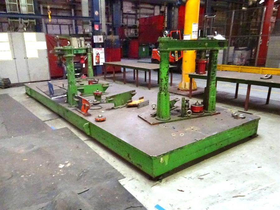 Welding table, 6600 x 2300 x 300mm