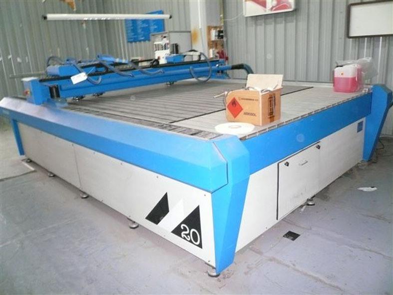 Mecamatic engraving machine, X: 3500 - Y: 1700 mm