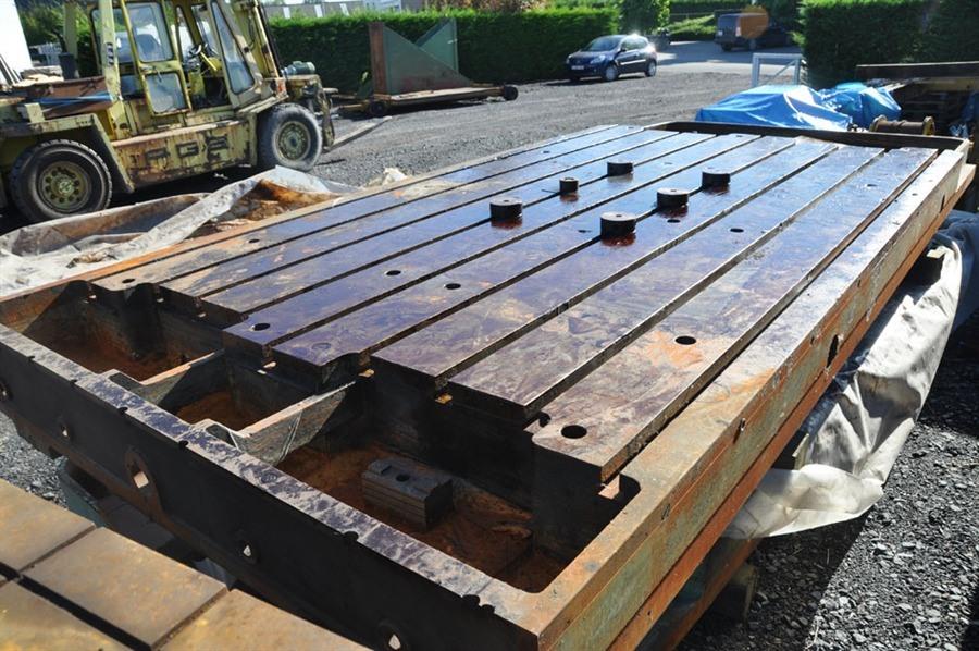 T-slot Table, 8200 x 2230 mm