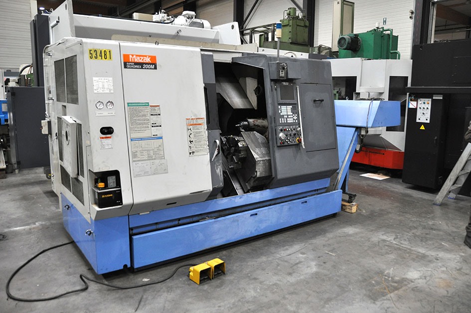 Mazak SQR-200M, Ø 300 x 610 mm CNC