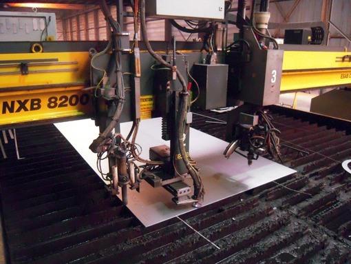 Esab Numorex NXB 8100, Plasma CNC + 5 axes beveling