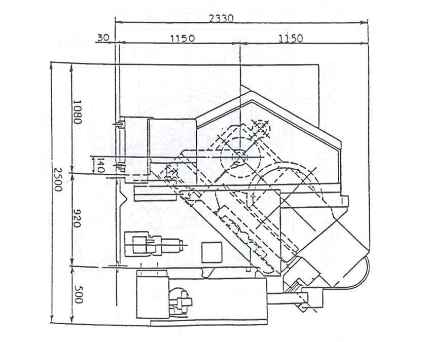 Hitachi Seiki Hitec 40S, Ø 1000 x 1270 mm CNC