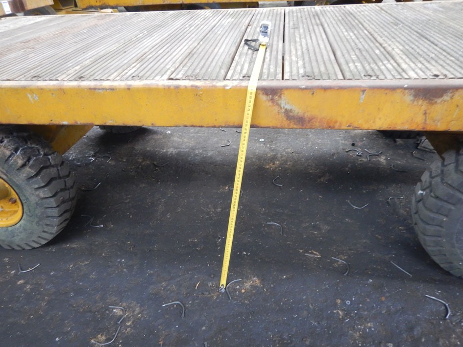 Loading cart, 8 ton